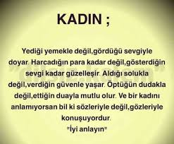 İşte kadınları etkileyen güzel sözler: Kadin Sozleri Guzel Sozler