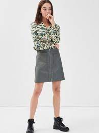 Mode pas cher qualité italienne et française sur zerda boutique. Selection De Jupes En Simili Cuir Femme Cache Cache