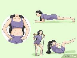 How To Get A Flat Stomach As A Girl: 10 Steps (With Pictures)
