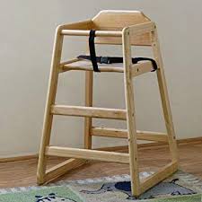 Restaurant Style High Chair In 2020 Wooden High Chairs Chair Wood High Chairs