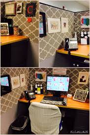 Cubicle Makeover Everything But The Weird Thing Over The Chair With Images Cubicle Makeover Cubicle Design