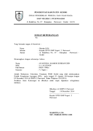 Umumnya, pada contoh cover letter untuk magang, selain nama, sertakan juga nama perguruan tinggi beserta alamatnya, alamatmu, dan fakultas yang diambil. Contoh Surat Pernyataan Selesai Magang Surat Inspirasi Menulis Pemerintah