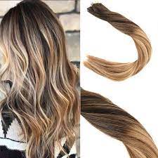 Tape In Balayage Ombre Brown And Blonde Human Hair Extensions T2 6p2 27 Human Hair Extensions Tape In Hair Extensions Brown Ombre Hair