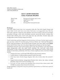 Check spelling or type a new query. Soal Ujian Akhir Manajemen Perubahan Dan Inovasi