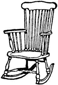 Armchair Clipart Black And White 72 Reference Of Couch Black And White Cartoon In 2020 Rocking Chair Chair Drawing Wooden Rocking Chairs