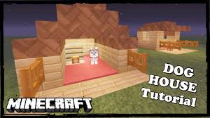 How to make a house out of wool in minecraft? Minecraft How To Make A Dog House Youtube