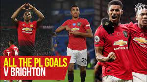 Marcus rashford and mason greenwood could both return for manchester united against brighton in the premier league tonight. Every Premier League Goal V Brighton And Hove Albion Manchester United Youtube