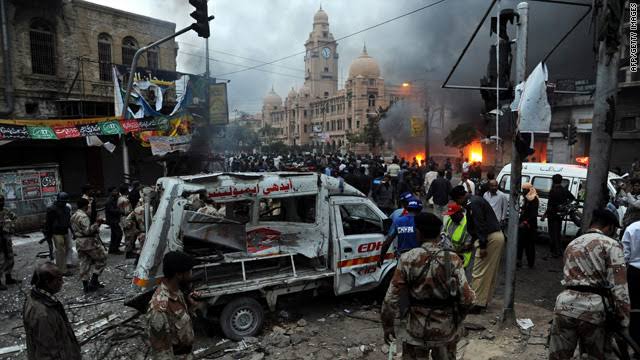 Mga resulta ng larawan para sa Bombings in Karachi, Pakistan"