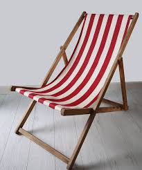 Stripey Vintage Deck Chair By Deja Ooh Notonthehighstreet Com Deck Chairs Chair Retro Chair