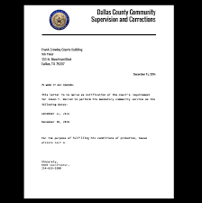 Court Letter Excuse Work Template Verification Fake Job Employment Absent Proof Printable Customizable Probation T Lettering Support Letter Court