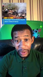 Plane Tyre Bursts in Lagos