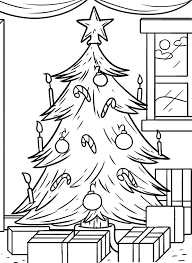 Disegni Natalizi Per Bambini Schizzo Di Un Albero Natalizio Albero Con Palline Natale Alberi Di Natale Pastelli