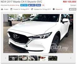 While it will be released during the last quarter of this year, the. 2017 Mazda Cx 5 Appears On Oto My Four Variants Available Pricing From Rm155k Order Books Now Open Paultan Org