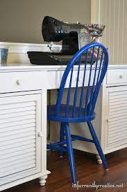 You don't have to spend a ton of money on new furniture for your craft room. Sewing Table Craft Room Craft Room Desk Craft Table Diy