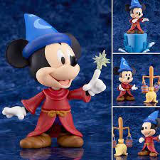 Goodsmilecompanyofficial Posted On Their Instagram Profile From Fantasia Comes Nendoroid Mickey Mouse Fantasia Ver Mickey Is Dressed In His Outfit As The