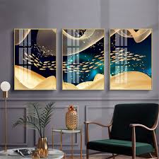 Living room 100 birds painting feng shui. Modern Canvas Art Prints Office Wall Art Modern Wall Art Hanging Decor Koi Fish Canvas Painting Print On Canvas Living Room Digital Prints Art Collectibles Kromasol Com