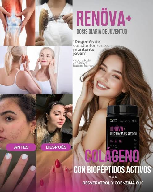 Renova: Colágeno, Vitaminas, Minerales y Antioxidantes | TikTok