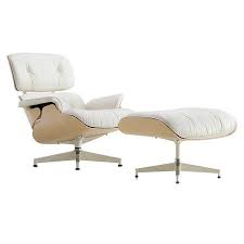 eames lounge ottoman in white ash 6 019 eames lounge chair vitra lounge chair lounge chair
