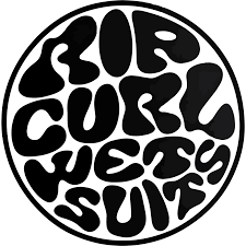 Rip Curl Wet Suits Black Sticker By Calpolycreations White Background 3 X3 Black Stickers Rip Curl Surfer Girl Style