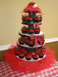 Pin By Francis Diaz On Baby Shower Ladybug Birthday Party Ladybug Cupcakes Princess Cupcakes