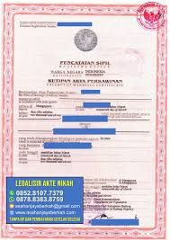 Oct 02, 2015 · 3. Legalisir Akte Nikah Di Kedutaan Malaysia