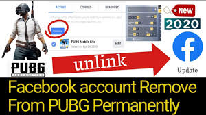 Free pubg mobile account through facebook How To Remove Facebook Account From Pubg Mobile 2020 Delete Fb Id From Pubg Mobile Lite Unlink Id Youtube