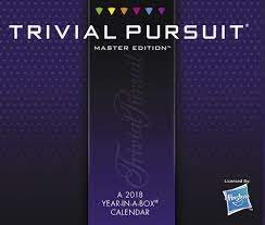 If yes, then you need to click here because we have 300 plus fun trivia questions with answers which you can use them to test . 2018 Trivial Pursuit Master Edition Calendar Year In A Box Year In A Box 9781682097939 Amazon Com Books