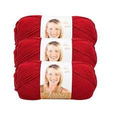 Lion Brand Vannas Choice Bulk Buy Yarn 3 Pack Oatmeal 860 400