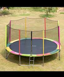 14Ft Trampoline Jumping Mat Bounce Replacement Pad 72 Rings Fit 6.5