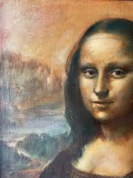 MONA LISA AFTER DA VINCI BY HENRI PELLETIER 1940