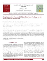 The frame was made up by 79,240 geographical areas known as. Pdf Persons With Disabilities Act 2008 Some Findings On The Policies And Implementation