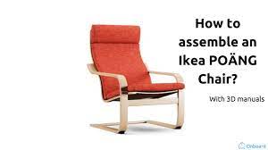 Harkening back to ikea's original 1950s design, it comes in eight great colors and patterns, from understated gray to a vibrant palm print. How To Assemble An Ikea Poang Chair Youtube