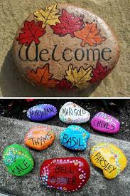 50 Super Fun And Creative Rock Painting Ideas Smart Fun Diy Rock Painting Ideas Easy Painted Garden Rocks Rock Crafts