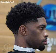 9 Taper Fade Black Male In 2021 Curly Hair Men Faded Hair Black Curls