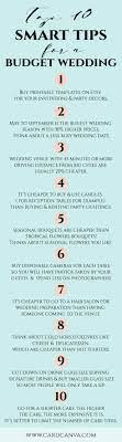 Top 10 Smart Ideas For A Budget Wedding Affordable Wedding Top 10 Inspirations For A Cheap Wedding Save Budget Wedding Wedding Planning Tips Budgeting