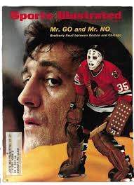BOSTON BRUINS vs MONTREAL CANADIENS December 5,1968 Program PHIL TONY  ESPOSITO