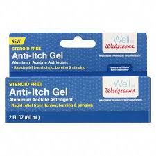 Walgreens Anti Itch Steroid Free Gel 2 Oz Anti Itchcreams Anti Itch Creams Anti Itch Cream Best Cream For Eczema Itch Relief