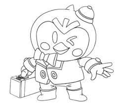 Brawl stars characters are the most diverse and have their own unique abilities. Mr P Of Brawl Stars Coloring Pages Print For Free