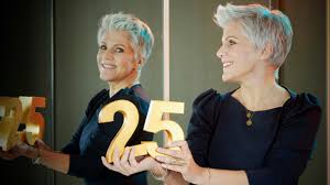 Gerade hat birgit schrowange ihren 60. Zum 25 Jahrigen Jubilaum Von Extra So Hat Sich Birgit Schrowange Verandert