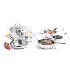 Oxo Good Grips Stainless Steel Pro 13 Piece Set Cookware Set Stainless Steel Stainless Steel Cookware Cookware Set