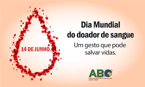 A organização mundial da saúde (oms) definiu a data em homenagem ao cientista landsteiner, para reforçar a importância da doação. Dia Mundial Do Doador De Sangue 2019 Abo Ce