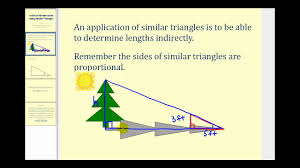 Using Similar Triangles Examples Solutions Videos Lessons Worksheets Games Activities