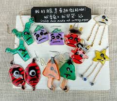 cute resin earrings in 2021 cute ear piercings personalized items