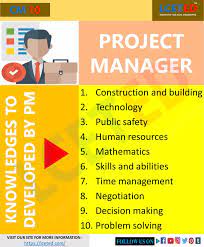 Skills To Develop By Project Manager Engineering Notes Civil Engineering Civil Engineering Handbook