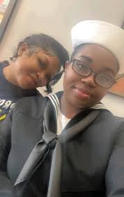 My baby graduation yesterday and I flew all the way from Jamaica to support  her. I am a proud Navy mom😘