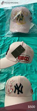 Ny Yankees X Gucci Pink Cap Gucci Pink Pink Cap Yankees Baseball Cap