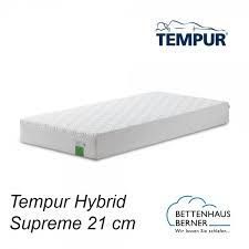 Als im jahr 1991 die ersten produkte der aus der fusion aus einem schwedischen und einem dänischen unternehmen entstandenen marke tempur auf den. Tempur Matratze Hybrid Supreme Mit Neuer Bezugstechnologie
