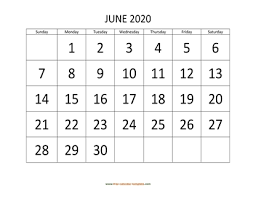 To see the sunrise and sunset in your region select a city above this list. June 2020 Free Calendar Tempplate Free Calendar Template Com