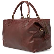 Barbour Leather Medium Travel Explorer Explore Travel Leather Bags