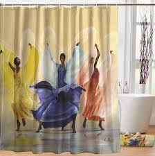 African American Black Art Shower Curtains Butterflies Shower Curtain Butterfly Shower Curtain Designer Shower Curtains Modern Shower Curtains